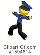 Yellow Design Mascot Clipart #1594614 by Leo Blanchette