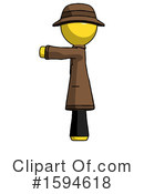 Yellow Design Mascot Clipart #1594618 by Leo Blanchette
