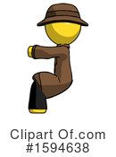 Yellow Design Mascot Clipart #1594638 by Leo Blanchette