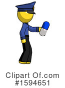 Yellow Design Mascot Clipart #1594651 by Leo Blanchette