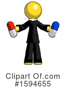 Yellow Design Mascot Clipart #1594655 by Leo Blanchette