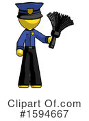 Yellow Design Mascot Clipart #1594667 by Leo Blanchette