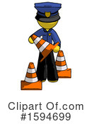 Yellow Design Mascot Clipart #1594699 by Leo Blanchette
