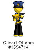 Yellow Design Mascot Clipart #1594714 by Leo Blanchette