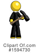 Yellow Design Mascot Clipart #1594730 by Leo Blanchette