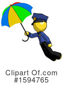 Yellow Design Mascot Clipart #1594765 by Leo Blanchette