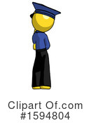 Yellow Design Mascot Clipart #1594804 by Leo Blanchette