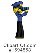 Yellow Design Mascot Clipart #1594858 by Leo Blanchette