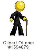 Yellow Design Mascot Clipart #1594879 by Leo Blanchette
