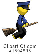 Yellow Design Mascot Clipart #1594885 by Leo Blanchette