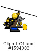 Yellow Design Mascot Clipart #1594903 by Leo Blanchette