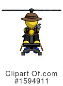 Yellow Design Mascot Clipart #1594911 by Leo Blanchette