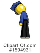 Yellow Design Mascot Clipart #1594931 by Leo Blanchette