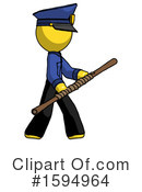 Yellow Design Mascot Clipart #1594964 by Leo Blanchette