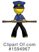 Yellow Design Mascot Clipart #1594967 by Leo Blanchette