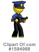 Yellow Design Mascot Clipart #1594988 by Leo Blanchette