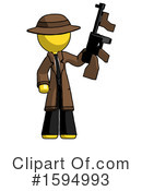 Yellow Design Mascot Clipart #1594993 by Leo Blanchette