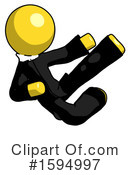 Yellow Design Mascot Clipart #1594997 by Leo Blanchette