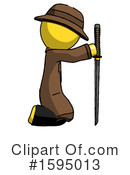 Yellow Design Mascot Clipart #1595013 by Leo Blanchette