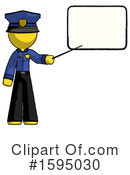 Yellow Design Mascot Clipart #1595030 by Leo Blanchette