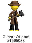 Yellow Design Mascot Clipart #1595038 by Leo Blanchette
