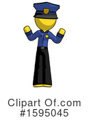 Yellow Design Mascot Clipart #1595045 by Leo Blanchette