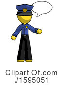 Yellow Design Mascot Clipart #1595051 by Leo Blanchette