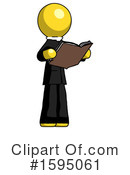 Yellow Design Mascot Clipart #1595061 by Leo Blanchette