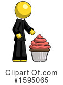 Yellow Design Mascot Clipart #1595065 by Leo Blanchette