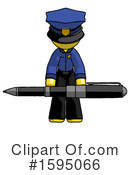 Yellow Design Mascot Clipart #1595066 by Leo Blanchette