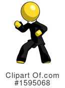Yellow Design Mascot Clipart #1595068 by Leo Blanchette
