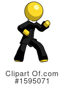 Yellow Design Mascot Clipart #1595071 by Leo Blanchette