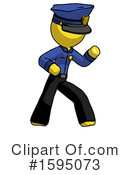 Yellow Design Mascot Clipart #1595073 by Leo Blanchette