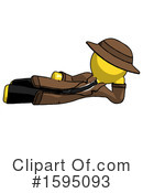 Yellow Design Mascot Clipart #1595093 by Leo Blanchette