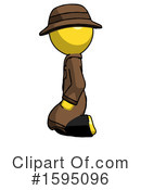 Yellow Design Mascot Clipart #1595096 by Leo Blanchette