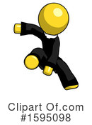 Yellow Design Mascot Clipart #1595098 by Leo Blanchette