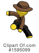 Yellow Design Mascot Clipart #1595099 by Leo Blanchette