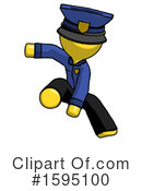 Yellow Design Mascot Clipart #1595100 by Leo Blanchette