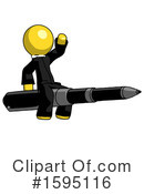 Yellow Design Mascot Clipart #1595116 by Leo Blanchette