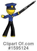 Yellow Design Mascot Clipart #1595124 by Leo Blanchette