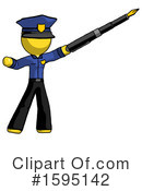 Yellow Design Mascot Clipart #1595142 by Leo Blanchette