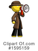 Yellow Design Mascot Clipart #1595159 by Leo Blanchette