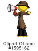 Yellow Design Mascot Clipart #1595162 by Leo Blanchette