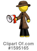 Yellow Design Mascot Clipart #1595165 by Leo Blanchette