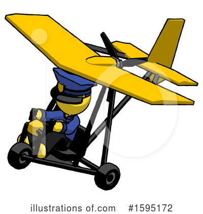 Royalty-Free (RF) Yellow Design Mascot Clipart Illustration by Leo Blanchette - Stock Sample #1595172