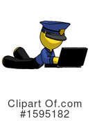 Yellow Design Mascot Clipart #1595182 by Leo Blanchette