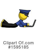 Yellow Design Mascot Clipart #1595185 by Leo Blanchette