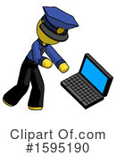 Yellow Design Mascot Clipart #1595190 by Leo Blanchette