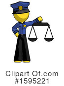 Yellow Design Mascot Clipart #1595221 by Leo Blanchette