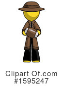 Yellow Design Mascot Clipart #1595247 by Leo Blanchette